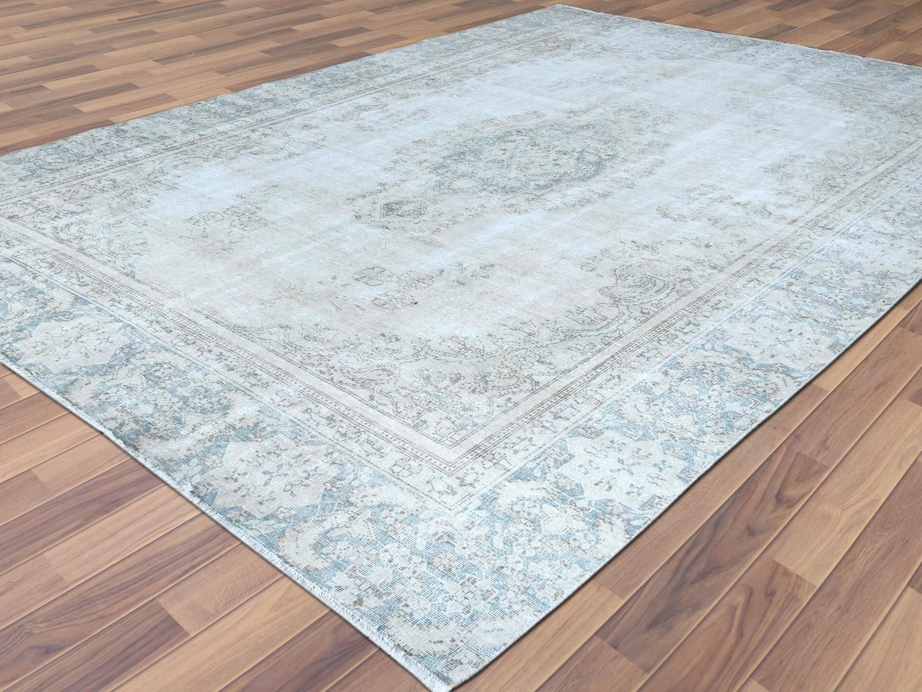 Overdyed & Vintage Rugs LUV556110